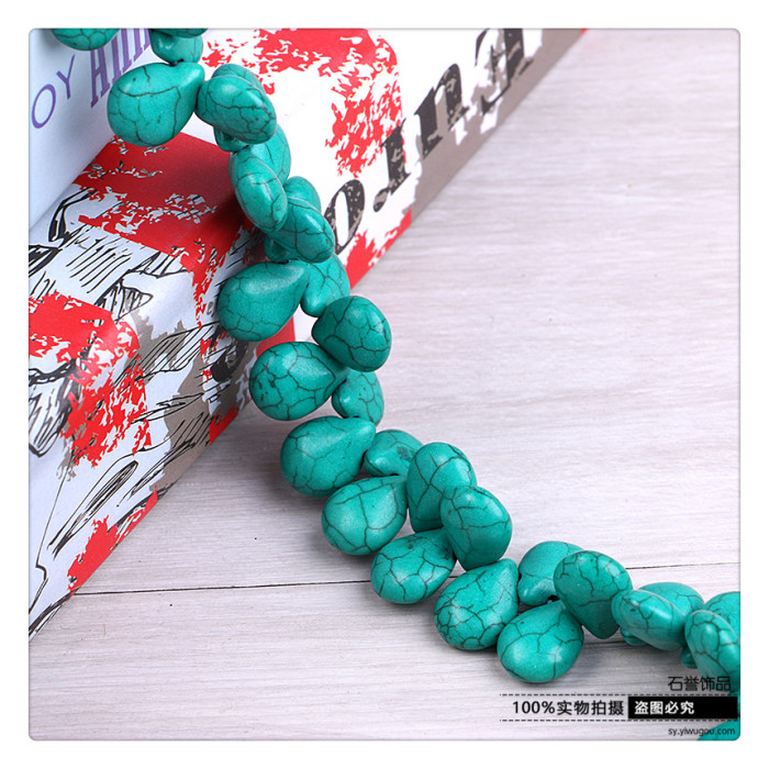 Drop shape turquoise scatter beads diy jewelry accessories handmade beads material necklace bracelet beads Drop shape turquoise scatter beads diy jewelry accessories handmade beads material necklace bracelet beads