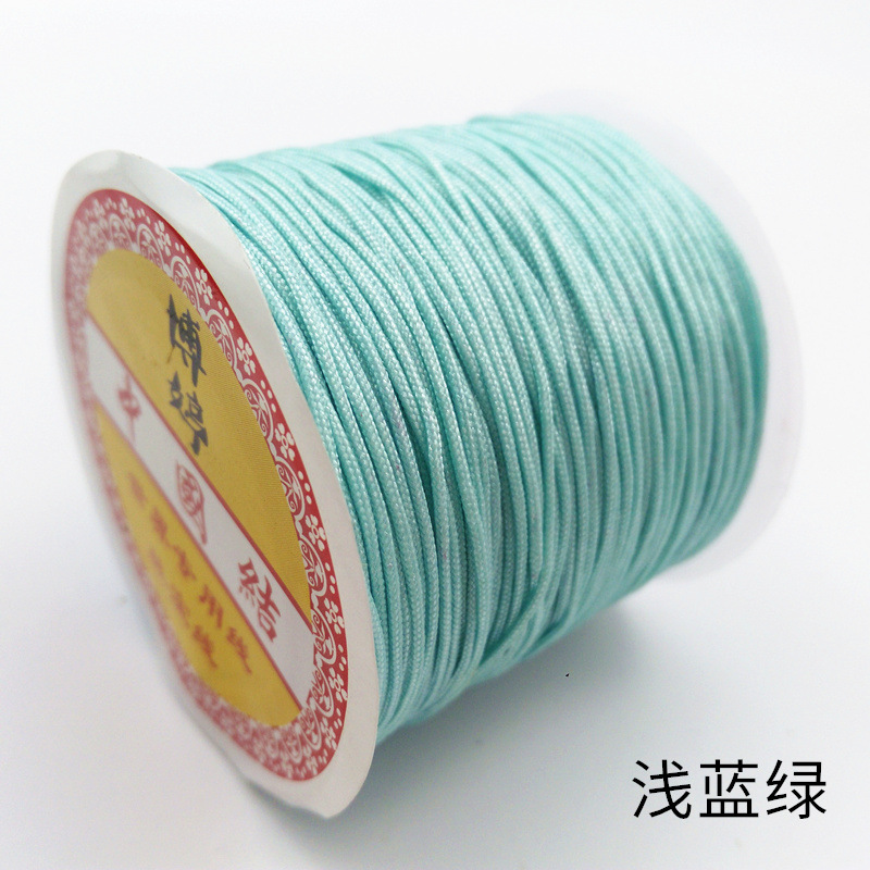 Spot Goods No. 72 Taiwan Jade Thread DIY Handmade Jade String Fine Woven Red Bracelet Strand Tassel Wire Jewelry Braiding Thread Spot Goods No. 72 Taiwan Jade Thread DIY Handmade Jade String Fine Woven Red Bracelet Strand Tassel Wire Jewelry Braiding Thread