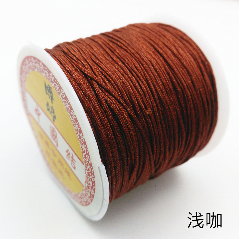 Spot Goods No. 72 Taiwan Jade Thread DIY Handmade Jade String Fine Woven Red Bracelet Strand Tassel Wire Jewelry Braiding Thread Spot Goods No. 72 Taiwan Jade Thread DIY Handmade Jade String Fine Woven Red Bracelet Strand Tassel Wire Jewelry Braiding Thread