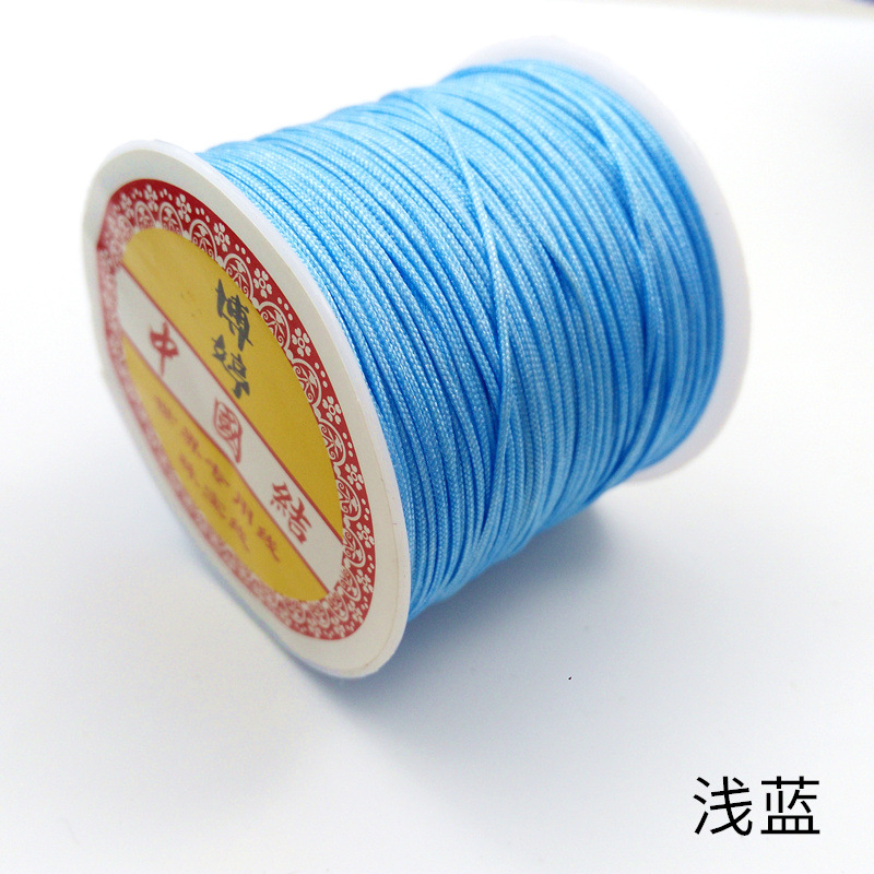 Spot Goods No. 72 Taiwan Jade Thread DIY Handmade Jade String Fine Woven Red Bracelet Strand Tassel Wire Jewelry Braiding Thread Spot Goods No. 72 Taiwan Jade Thread DIY Handmade Jade String Fine Woven Red Bracelet Strand Tassel Wire Jewelry Braiding Thread