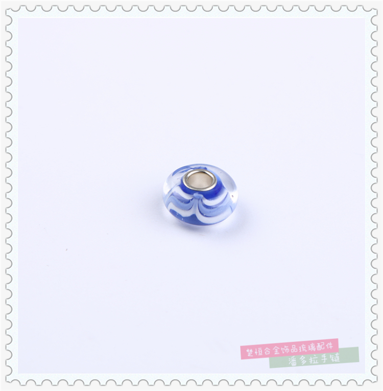 Gradient Mixed Color S925 Silver Material DIY Bead Accessories String Pandora Bracelet Trendy Silver Accessories