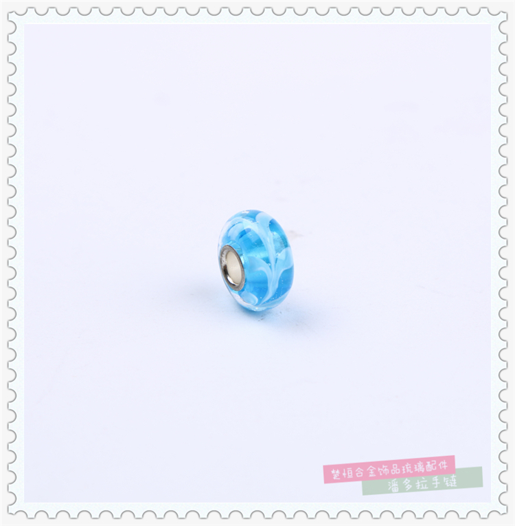 Gradient Mixed Color S925 Silver Material DIY Bead Accessories String Pandora Bracelet Trendy Silver Accessories