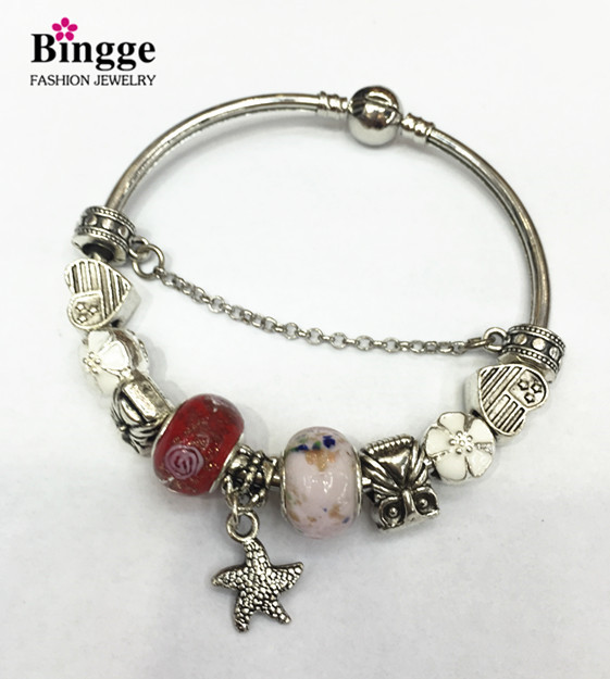 Fashion accessories Pandora style bracelet