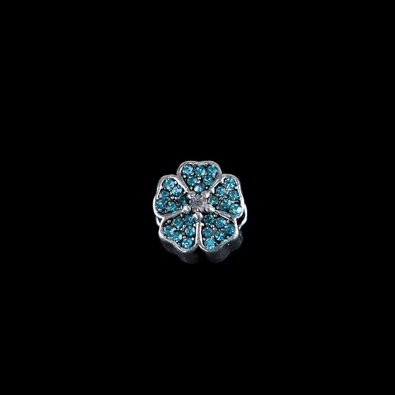 Pandora DIY ornament accessory oriental cherry shape rhinestone decoration beads