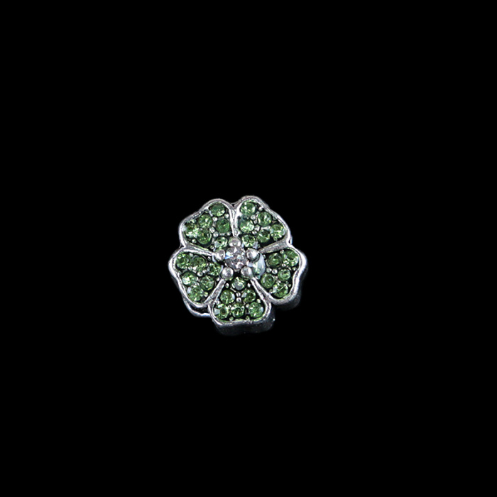 Pandora DIY ornament accessory oriental cherry shape rhinestone decoration beads