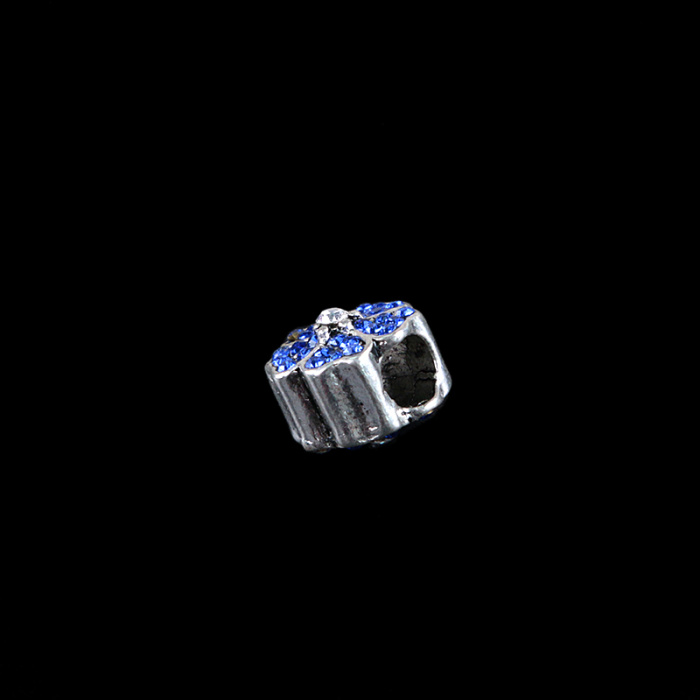 Pandora DIY ornament accessory oriental cherry shape rhinestone decoration beads