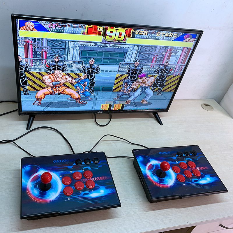 Pandora's box 9D split ABS family arcade game 2700 and 1 Pandora legendary fighting machine rocker