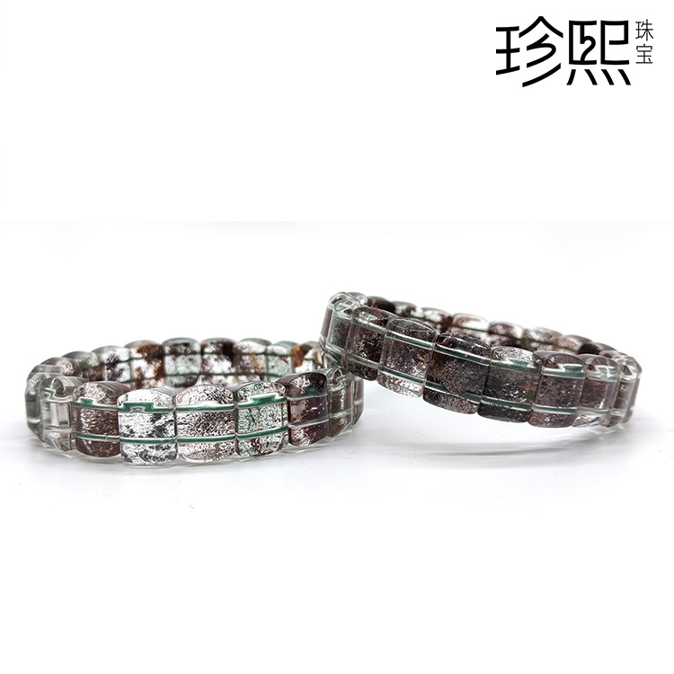 Zhenxi Jewelry Factory Wholesale Sunstone Tourmaline Hair Crystal Amazonite Blue Purple Titanium Ghost Zhenxi Jewelry Factory Wholesale Sunstone Tourmaline Hair Crystal Amazonite Blue Purple Titanium Ghost