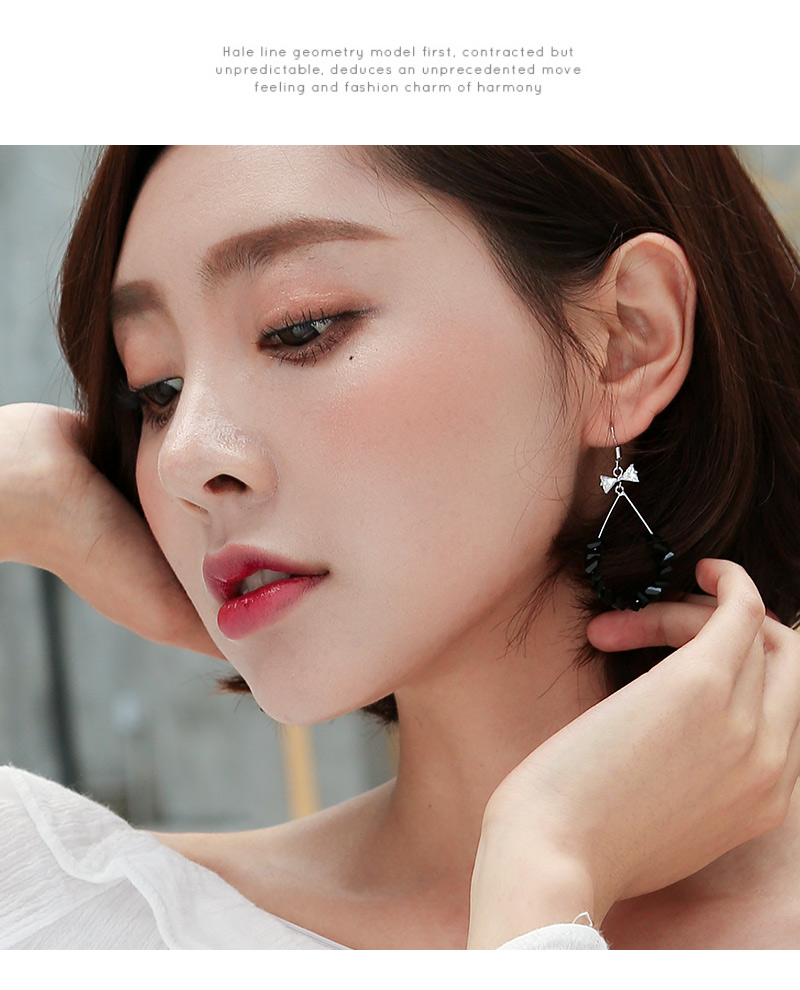 Manhuini Purple Artificial Crystal Large Ring Earrings Bow Silver Black and White Red Earrings Korean Exaggeration Earrings Manhuini Purple Artificial Crystal Large Ring Earrings Bow Silver Black and White Red Earrings Korean Exaggeration Earrings