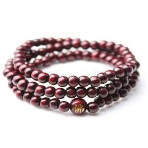 Imitation Purple Ebony 108 Beads Bracelet Wholesale Ebony Beads Buddhist Products