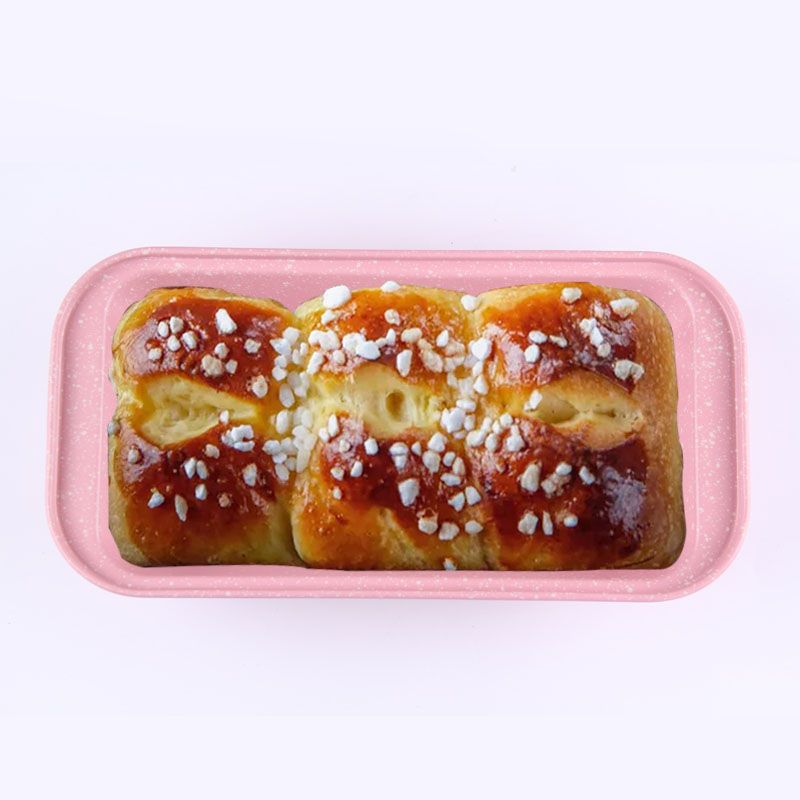 Medical Stone Pink Cake Mold Non-Stick Carbon Steel Ovenware AMW Baking Mold