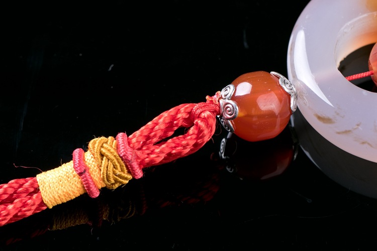 Car hanging agate safety buckle pendant zhaocai safety Car hanging