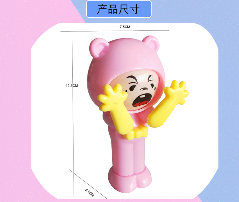 Tiktok Same Style Guess Boxing Face Changing Doll Toy Happy Rotary Table Stone Scissors Cloth Change Face Once Pressed Tiktok Same Style Guess Boxing Face Changing Doll Toy Happy Rotary Table Stone Scissors Cloth Change Face Once Pressed