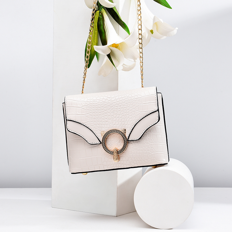 Bag woman 2020 new summer spot can mix and match one shoulder bag diagonal bag pure color stone grain elegant lady style
