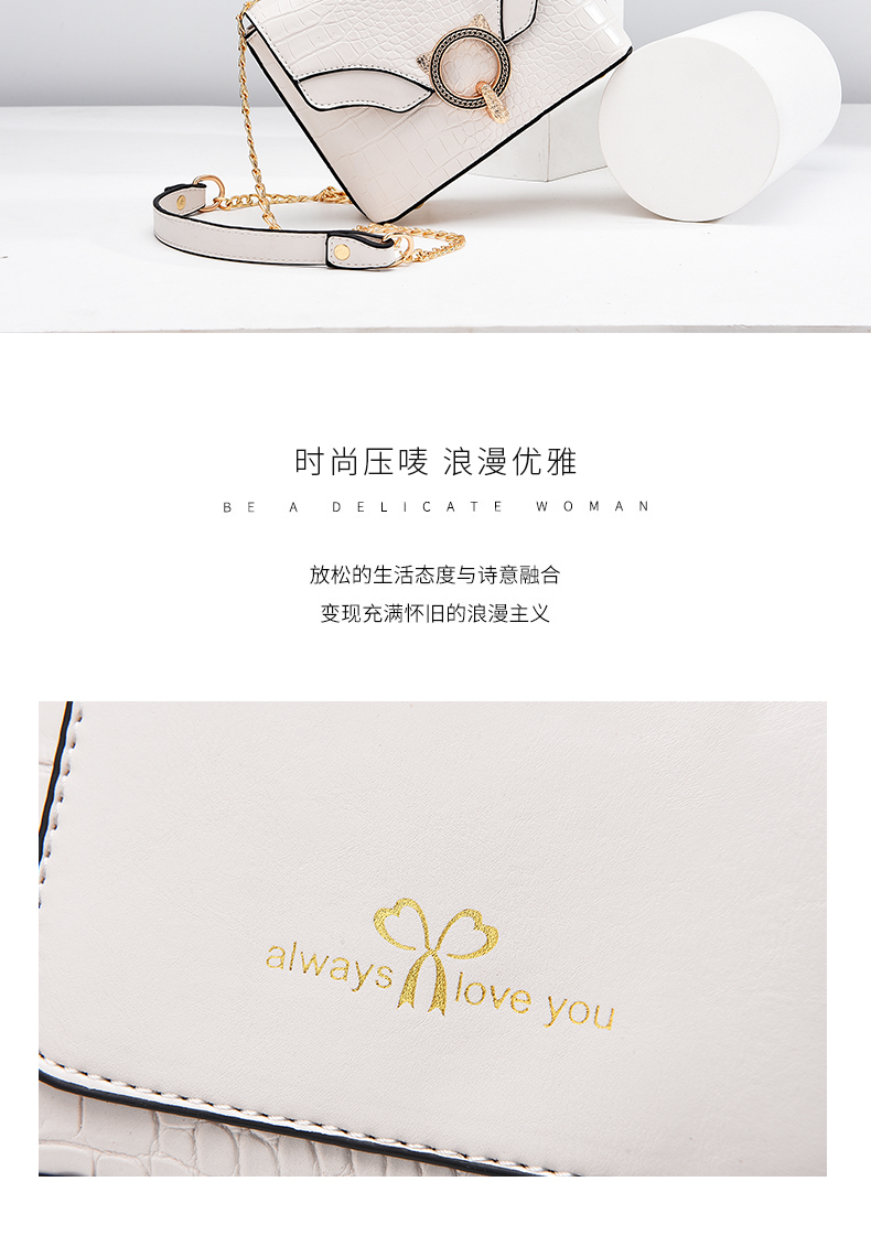 Bag woman 2020 new summer spot can mix and match one shoulder bag diagonal bag pure color stone grain elegant lady style Bag woman 2020 new summer spot can mix and match one shoulder bag diagonal bag pure color stone grain elegant lady style