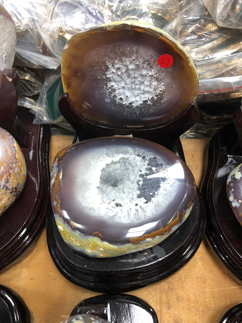 Cornucopia Natural Agate Stone