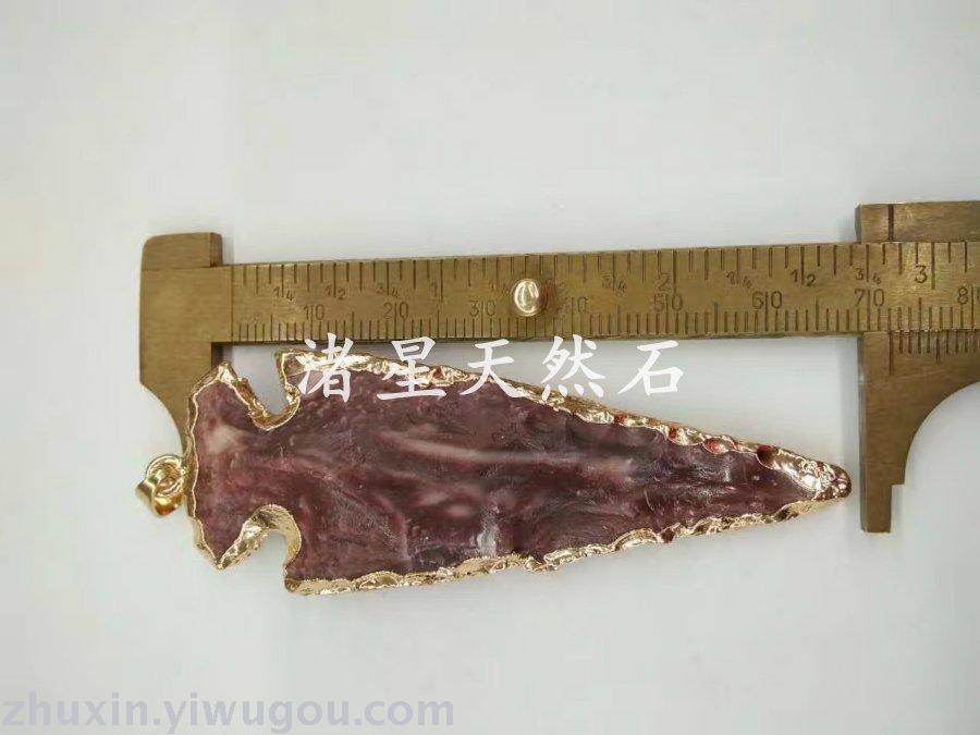 Natural stone jewelry, amethyst, green gold, Onyx, agate crystal pendant jewelry
