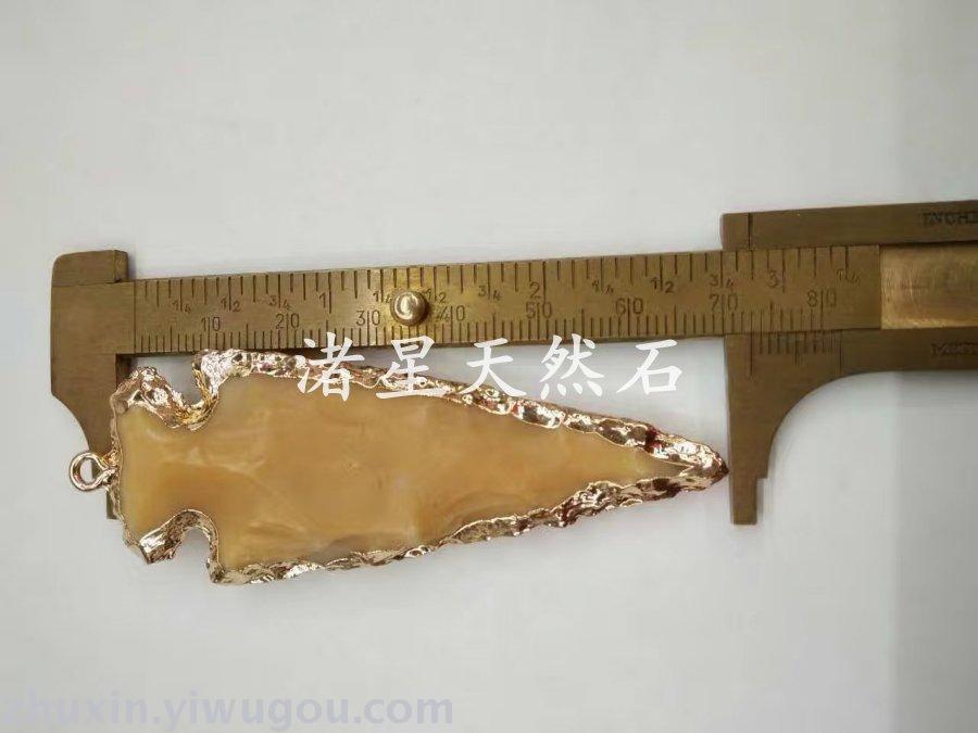 Natural stone jewelry, amethyst, green gold, Onyx, agate crystal pendant jewelry