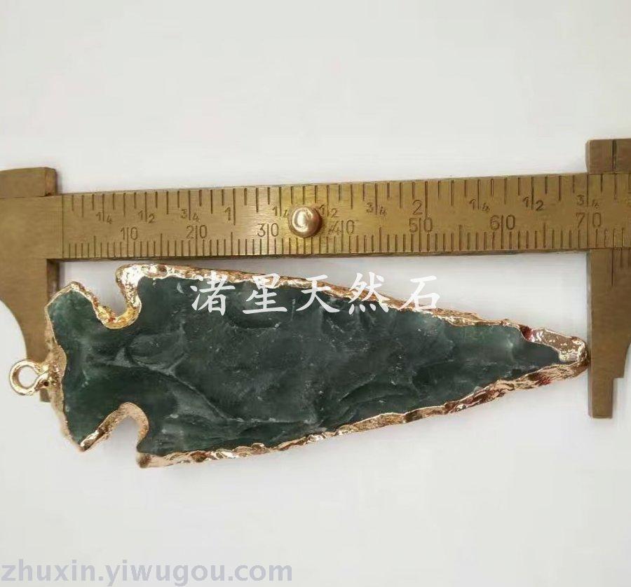 Natural stone jewelry, amethyst, green gold, Onyx, agate crystal pendant jewelry