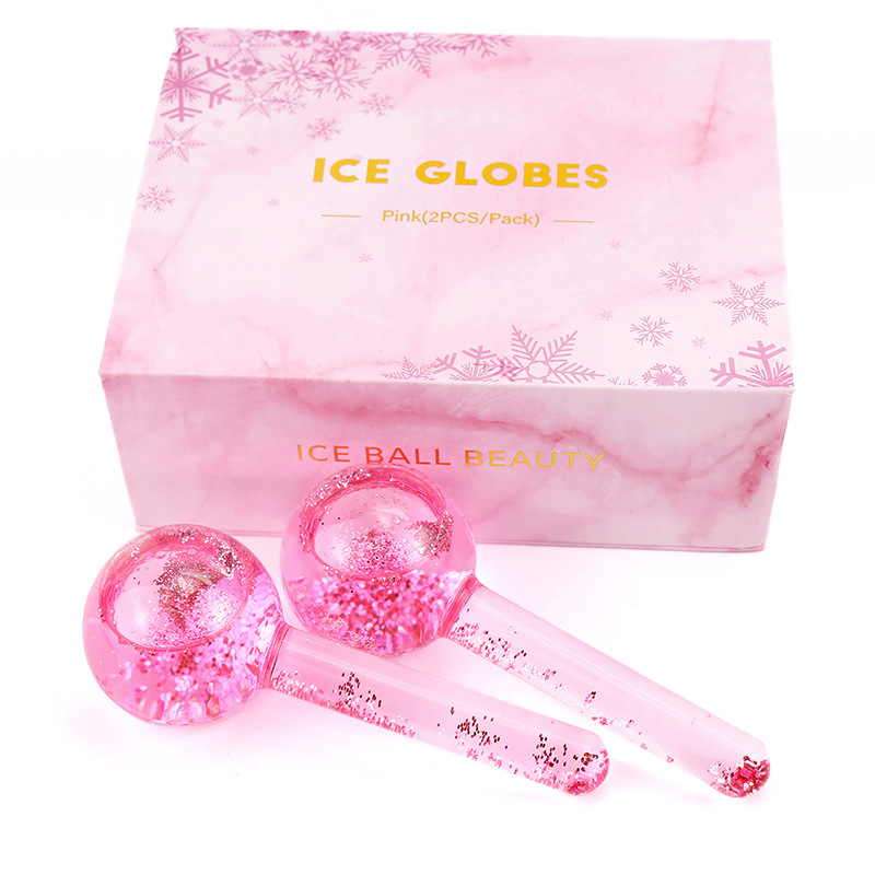 Spot Amazon Ice Hockey Beauty Ball Pink Crystal Ice Hockey Ice Therapy Facial Massage Glass Beauty Ball Ice Wave Ball Spot Amazon Ice Hockey Beauty Ball Pink Crystal Ice Hockey Ice Therapy Facial Massage Glass Beauty Ball Ice Wave Ball