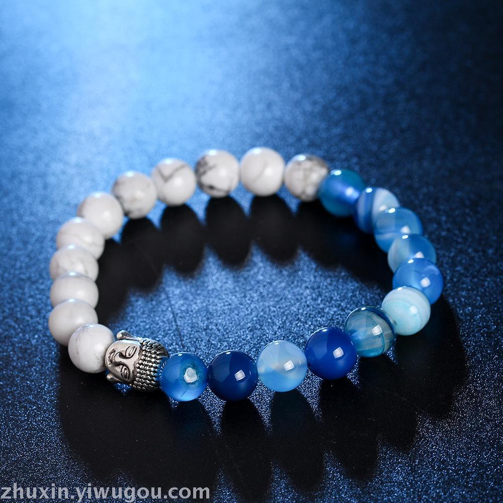 High Quality Chakra Mala Bracelet Moss Agate Amethyst Lapis Lazuli Tiger Eye Bracelet Trendy Bracelet High Quality Chakra Mala Bracelet Moss Agate Amethyst Lapis Lazuli Tiger Eye Bracelet Trendy Bracelet