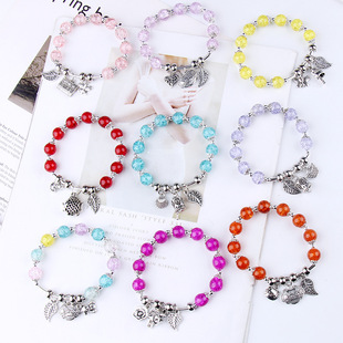 Retro Ethnic Style Imitation Beeswax Long Sweater Chain Beeswax Gourd Fur Elephant Pendant All-Matching Simple Necklace
