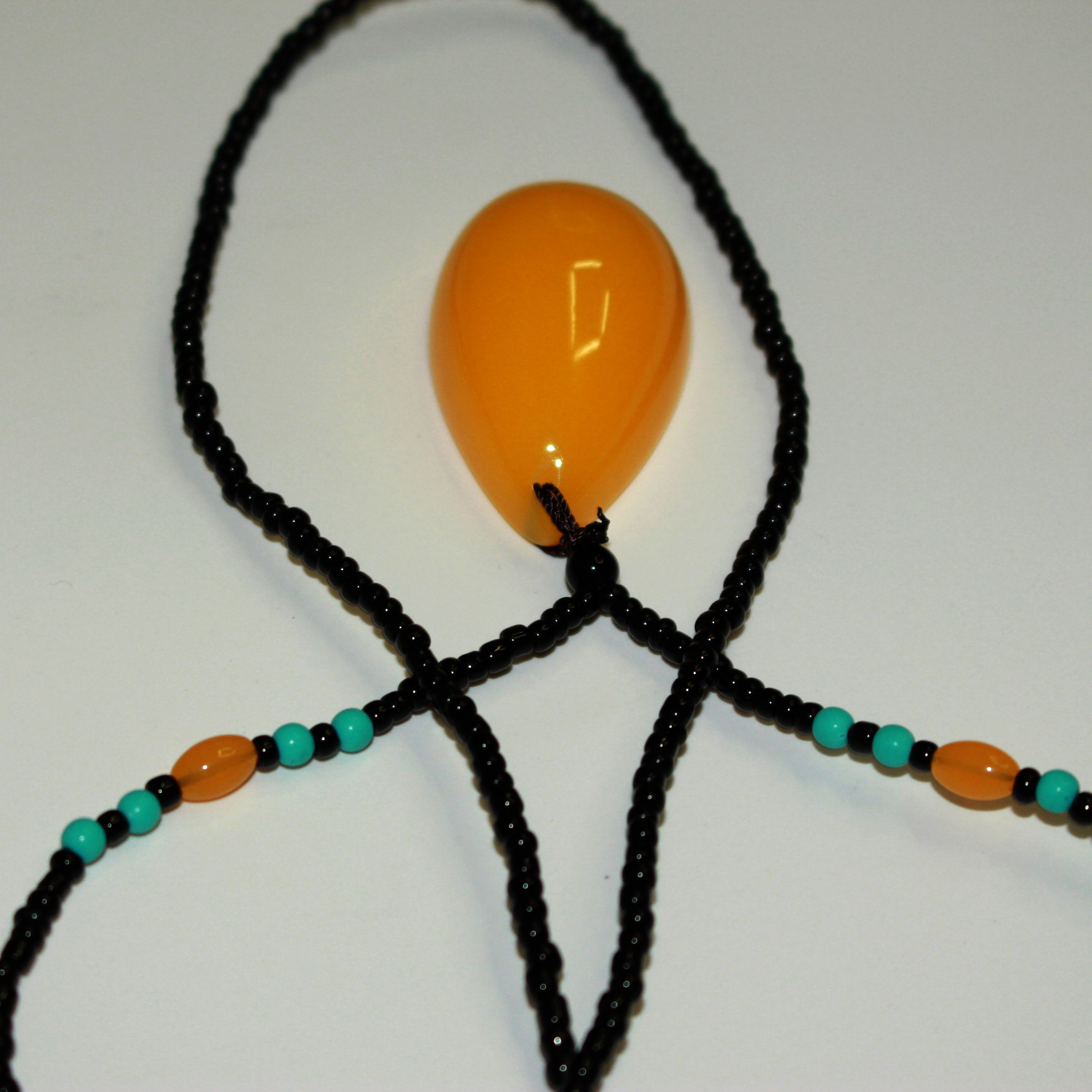 Necklace Ornament All-Match Sweater Chain Optimization Beeswax Stall Supply