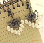 European and American National Style Original Imitation Beeswax Color Shell Long Sweater Chain Autumn Winter Retro Water Drop Necklace Necklace Wholesale European and American National Style Original Imitation Beeswax Color Shell Long Sweater Chain Autumn Winter Retro Water Drop Necklace Necklace Wholesale