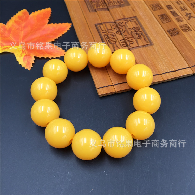 Single Circle High Imitation Beeswax Bracelet Participation Activities Small Gift Stall Hot Selling Supply 14 16 18mm Bracelet