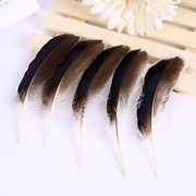 Factory High Quality Supply Natural Color Pearl Chicken Feather Cloth Edge Clothing Accessories Jewelry Decoration Feather Handicraft