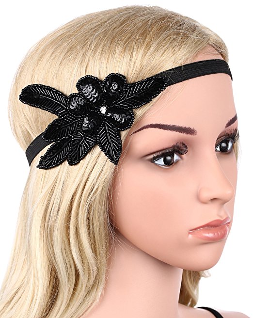 The factory direct sale of European and American foreign trade pure hand beaded jewelry with pearl hair accessories