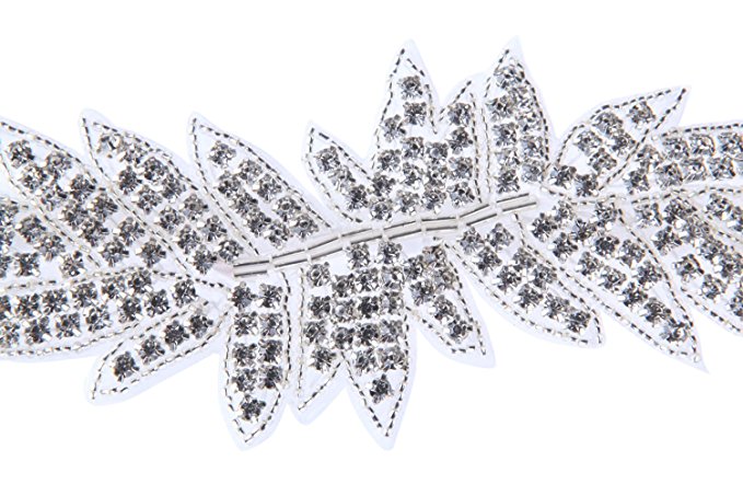 The factory direct sale of European and American foreign trade pure hand beaded jewelry with pearl hair accessories