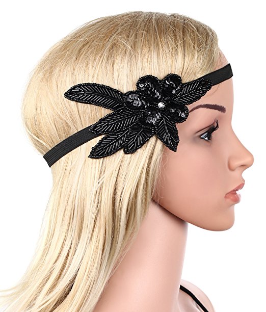 The factory direct sale of European and American foreign trade pure hand beaded jewelry with pearl hair accessories