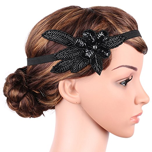 The factory direct sale of European and American foreign trade pure hand beaded jewelry with pearl hair accessories