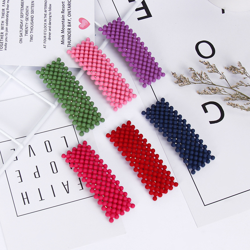 New popular imitation pearl face jewelry fashion BB clip lady simple headwear spot manufacturers direct sale
