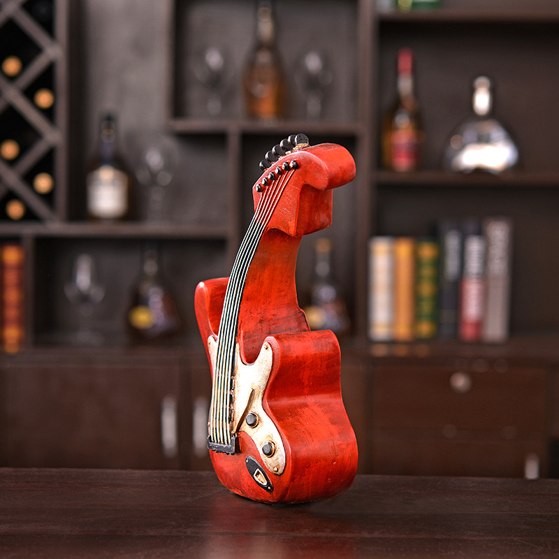 Retro European - style violin piggy bank creative home soft decorative resin craft gift decoration accessories