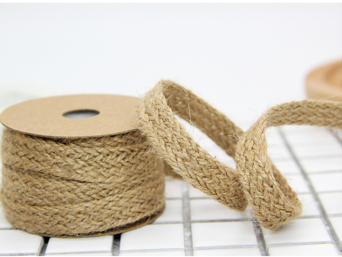Factory Outlet clothing accessories knitted cotton hemp rope with rope braid DIY craft decoration volume Ribbon Ribbon