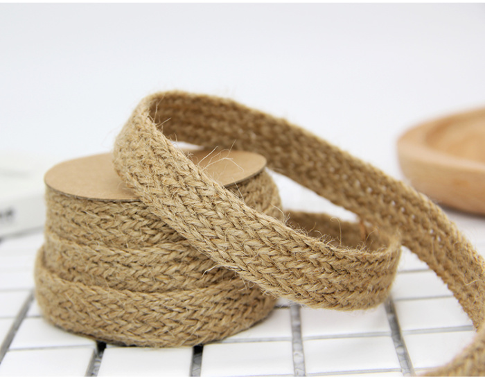 Factory Outlet clothing accessories knitted cotton hemp rope with rope braid DIY craft decoration volume Ribbon Ribbon