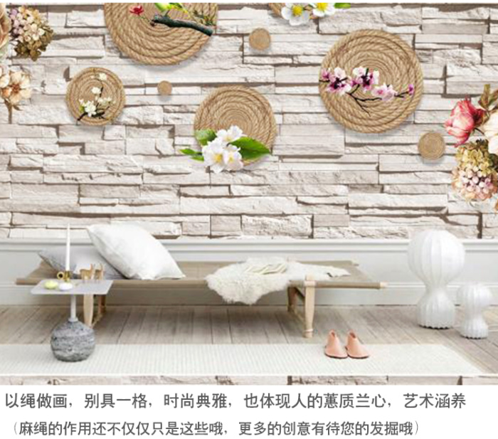 Factory Outlet clothing accessories knitted cotton hemp rope with rope braid DIY craft decoration volume Ribbon Ribbon