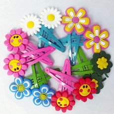 Children cartoon girl head jewelry Korea version equipped with accessory clip hair clips Children cartoon girl head jewelry Korea version equipped with accessory clip hair clips