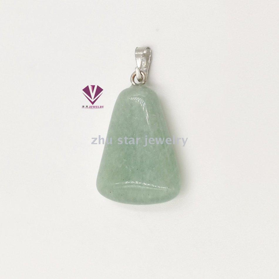 Trapezoid Shape Semi-Precious Natural Stone Beads Pendant Charm For Necklace Making Jewelry Accessory Trapezoid Shape Semi-Precious Natural Stone Beads Pendant Charm For Necklace Making Jewelry Accessory