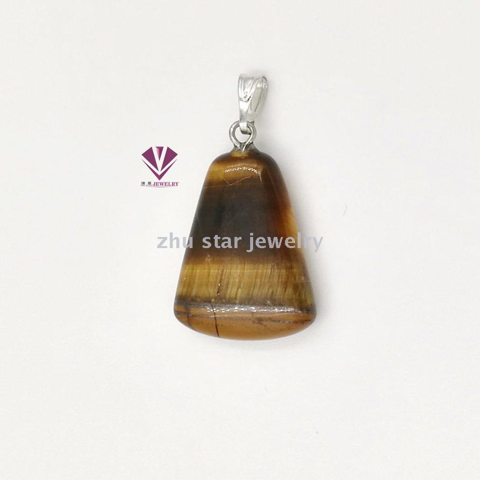 Trapezoid Shape Semi-Precious Natural Stone Beads Pendant Charm For Necklace Making Jewelry Accessory Trapezoid Shape Semi-Precious Natural Stone Beads Pendant Charm For Necklace Making Jewelry Accessory