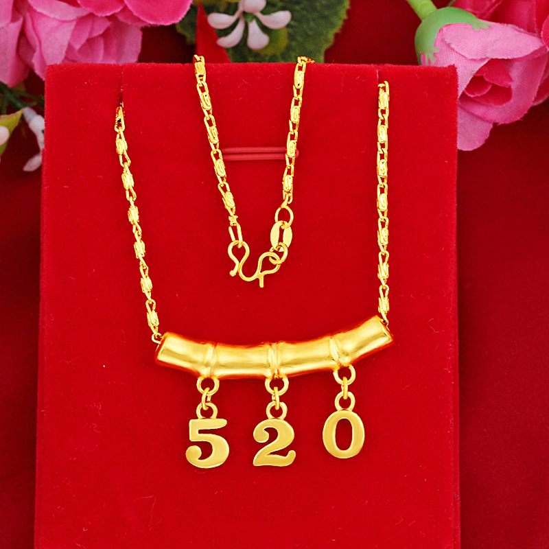 Copper-Plated Gold Jewelry Japanese and Korean Fashion Little Red Book TikTok 520 Pendant Internet Celebrity Imitation Gold Fresh 520 Accessory Pendant Copper-Plated Gold Jewelry Japanese and Korean Fashion Little Red Book TikTok 520 Pendant Internet Celebrity Imitation Gold Fresh 520 Accessory Pendant