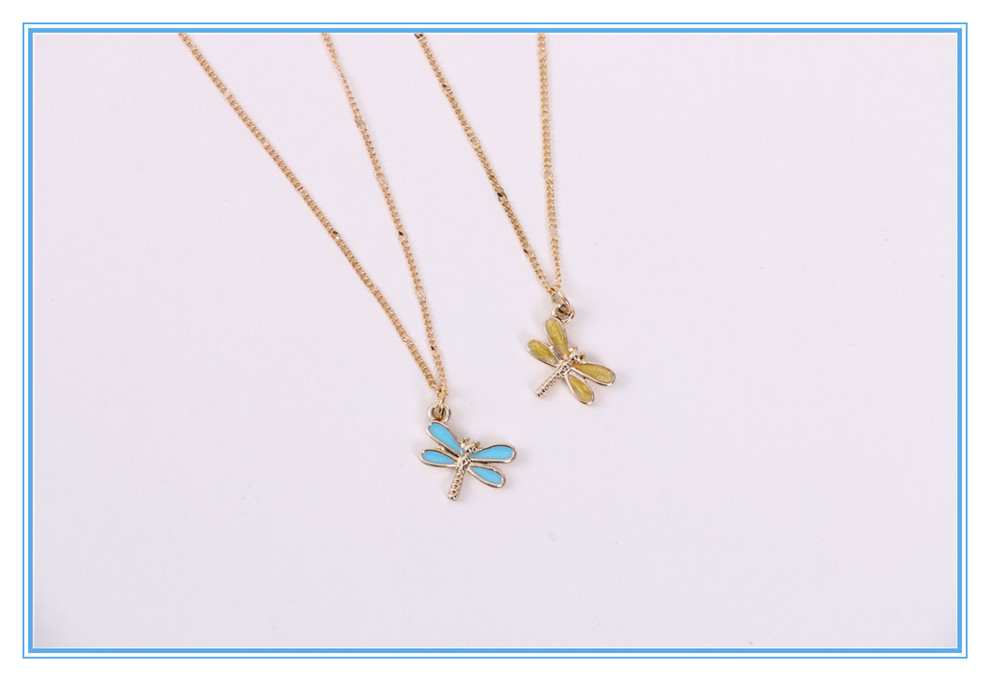 Cross-Border Sold Jewelry Fashion Alloy Acrylic Drop Oil Pendant Necklace Sweet Accessory Cross-Border Sold Jewelry Fashion Alloy Acrylic Drop Oil Pendant Necklace Sweet Accessory