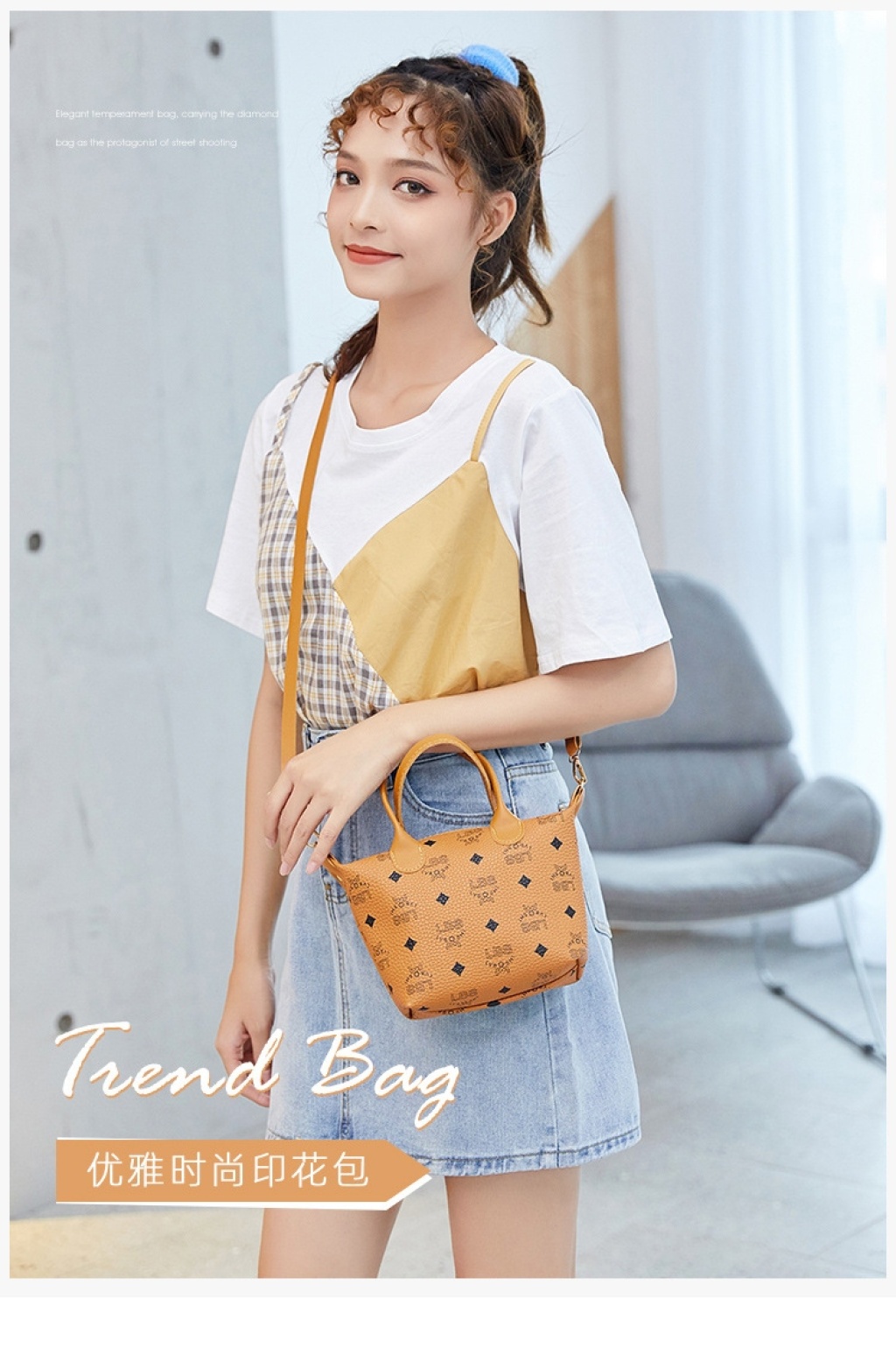 2020 Summer New Korean Style Fashion Printing Foreign Trade Women's Small Handbags Shoulder Messenger Bag Guangzhou Pu Women's Bag 2020 Summer New Korean Style Fashion Printing Foreign Trade Women's Small Handbags Shoulder Messenger Bag Guangzhou Pu Women's Bag