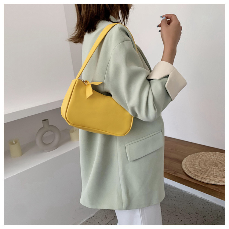 Sheng shi Handbags 2020 New Korean Version of the Western Style Shoulder Bag Simple Wild Red Underarm Package Fashion Sheng shi Handbags 2020 New Korean Version of the Western Style Shoulder Bag Simple Wild Red Underarm Package Fashion