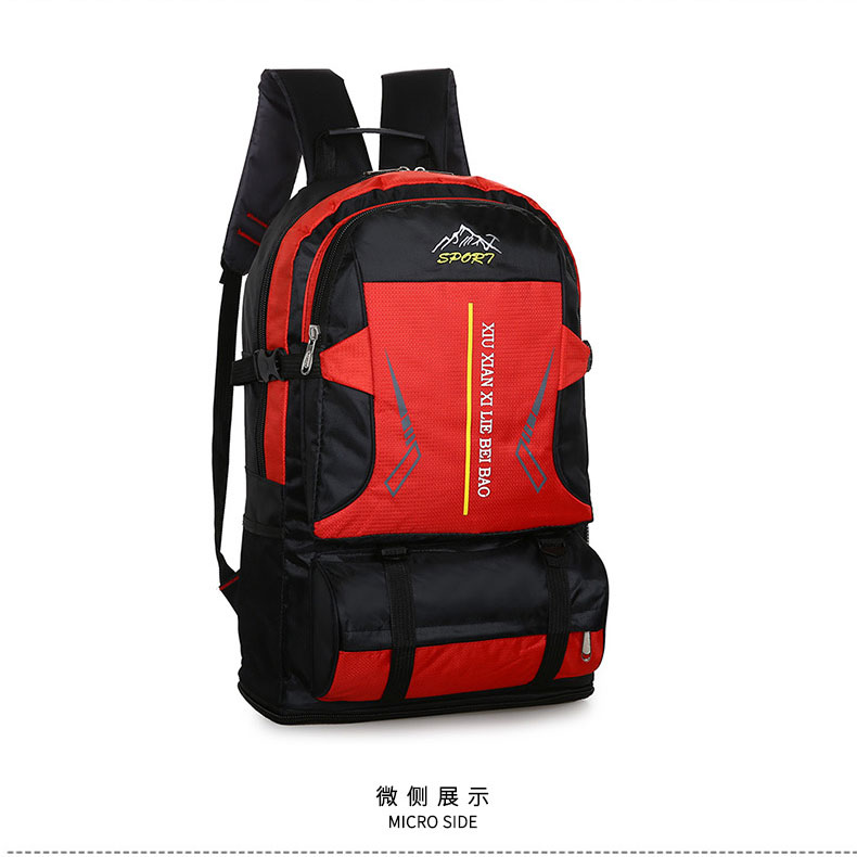 Outdoor Backpack Men's Large Capacity Travel Lightweight Leisure Hiking Backpack Women's Sports Waterproof Travel Mountaineering Bag Outdoor Backpack Men's Large Capacity Travel Lightweight Leisure Hiking Backpack Women's Sports Waterproof Travel Mountaineering Bag