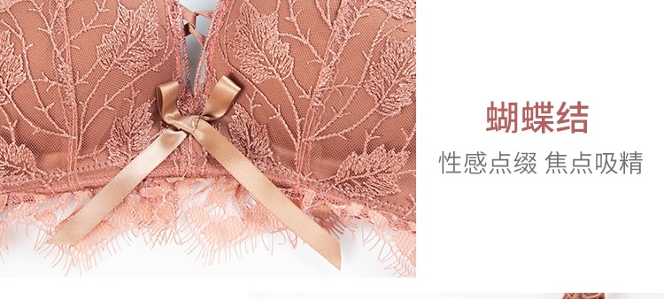 Women's Underwear Small Breast Size Exaggerating Bra Push up Sexy Lace without Steel Ring Breast Holding Adjusting Bra Back Shaping Bra Set Women's Underwear Small Breast Size Exaggerating Bra Push up Sexy Lace without Steel Ring Breast Holding Adjusting Bra Back Shaping Bra Set