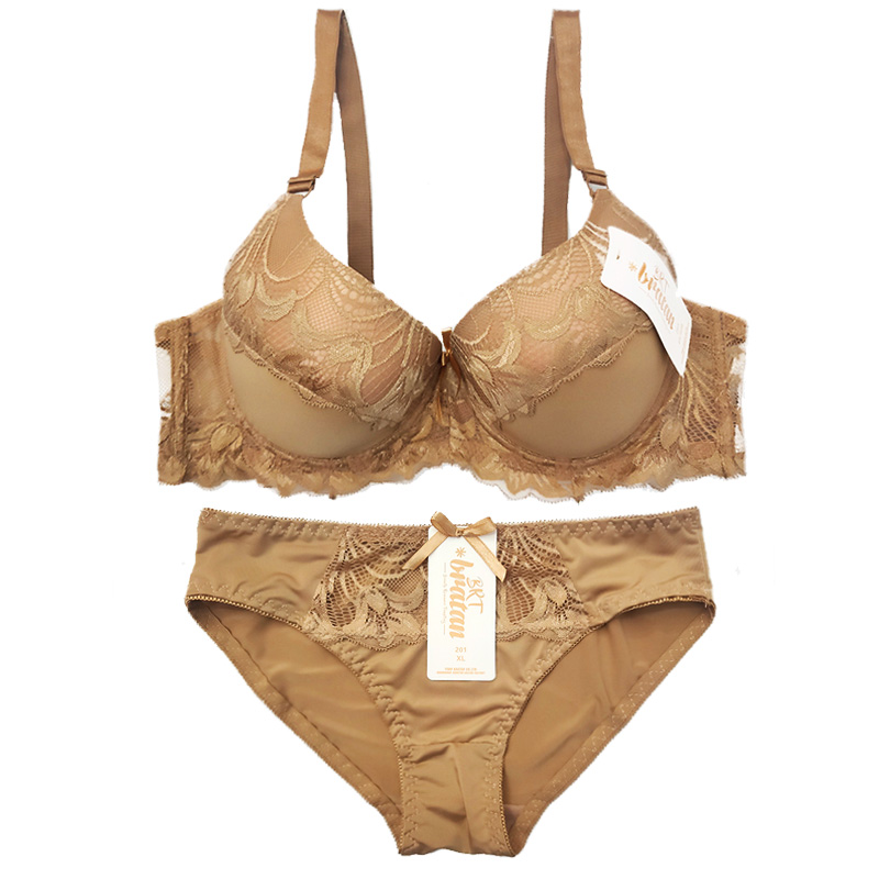 Aolijia 2020 new hot bra set sexy lace high-end texture push-up cup size 38-44