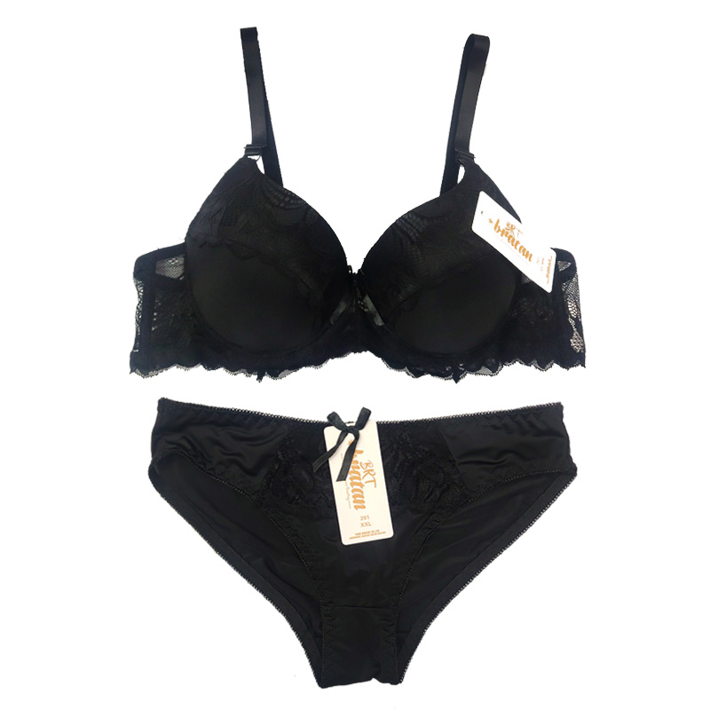 Aolijia 2020 new hot bra set sexy lace high-end texture push-up cup size 38-44
